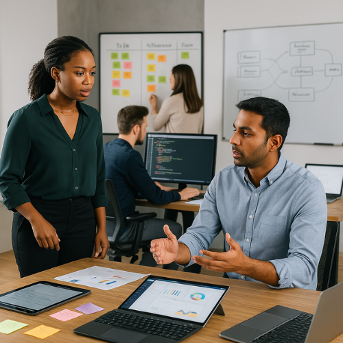 IT company USA - Teknewlogy software development team creating custom business solutions