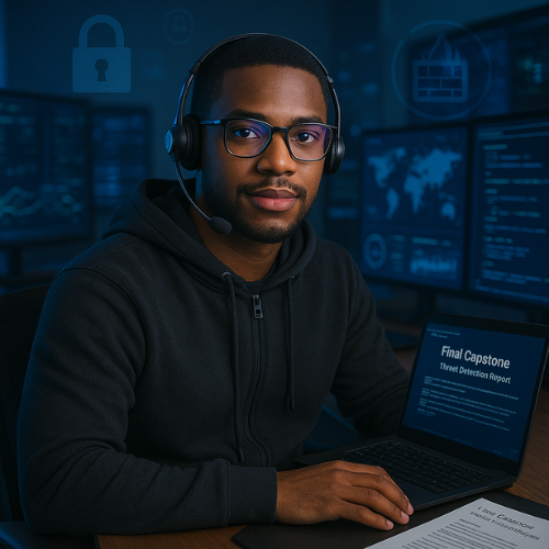 Cyber Security Professionals working on security operations at Teknewlogy IT company USA - cybersecurity training nationwide